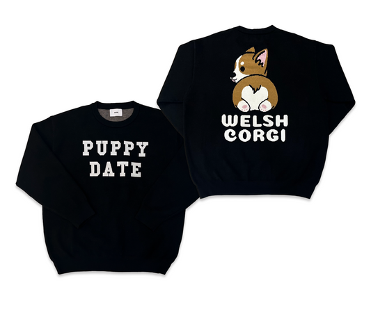 Welsh Corgi Knit Sweater