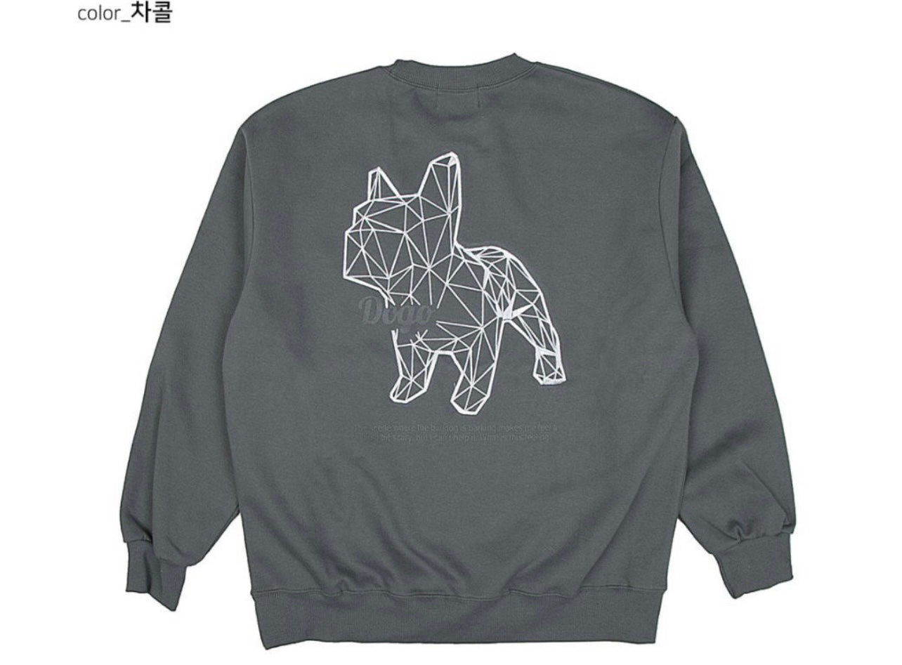 Polygon Dog Fleece Sweatshirt