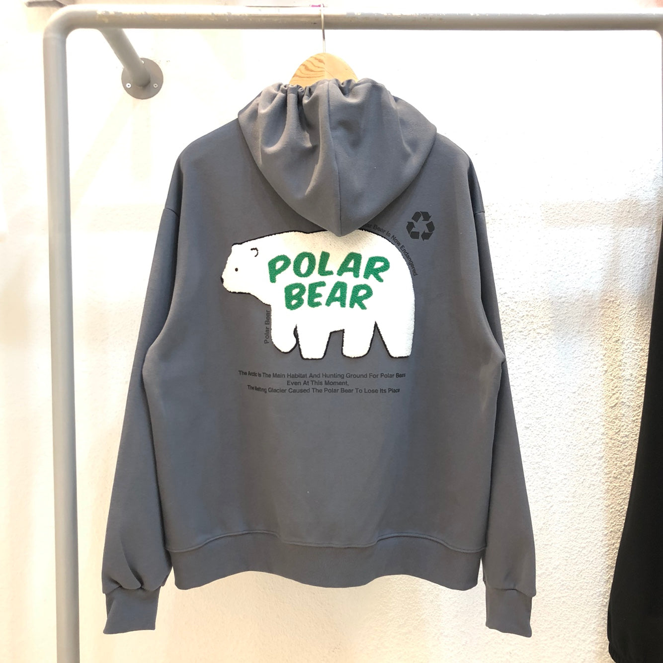 Polar Bear Hooded Zip-Up Jacket