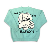 Bunny Graffiti Knit Sweater